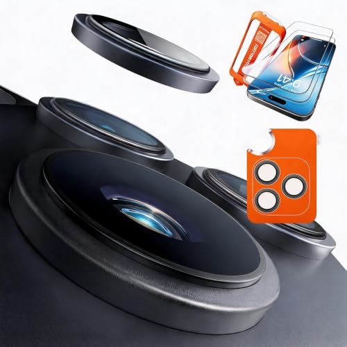 TORRAS �K���X�b�L���i2���j�{Camerago�����Y�t�B���� iPhone 18 Pro�p �_�[�N�O���[ �Z�b�g | 98%���[�U�[���I�ԃZ�b�g�w���B��ʂƃJ�������܂Ƃ߂ĕی삵�A�S�ʓI�ȃL�Y�΍����x�ɐ������܂��B