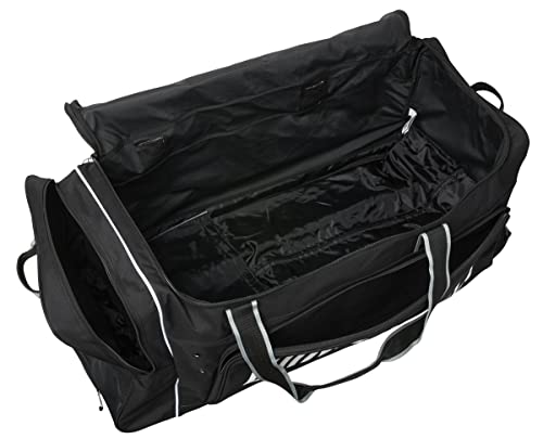 Winnwell Premium Wheel Hockey Bag Black Junior #TOP5