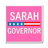 Sarah Huckabee Sanders Magnet Pink Sarah Huckabee Sanders for Arkansas Governor Car Magnet Bumper Sticker USA Made