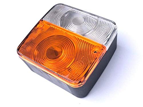 Lampe de position clignotante pour tracteur, remorqueur, tracteur, pelleteuse, matériel de construction, voitures anciennes, caravanes Cover