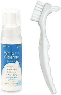GC ホイップクレンズ 180mL + GC プラティカ デンチャーブラシ 1本