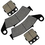 High-Performance Replacement Pads for ATV, UTV, Motorcycle & Scooter Front and Rear Brake Pads for Honda ATC350X ATC 350X 1986 ATV Mod-B-P54-1641