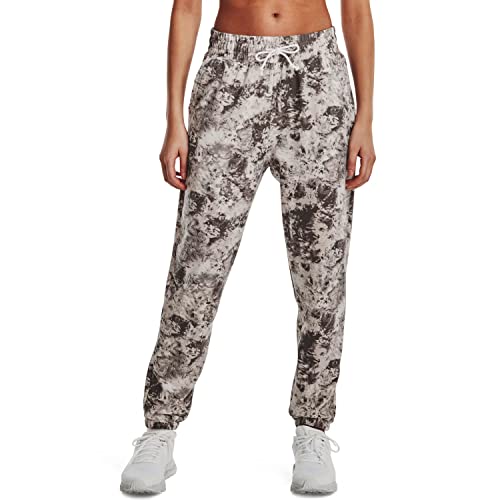 Jogger Under Armour femme pantalon de sport Rival Terry gris taille S