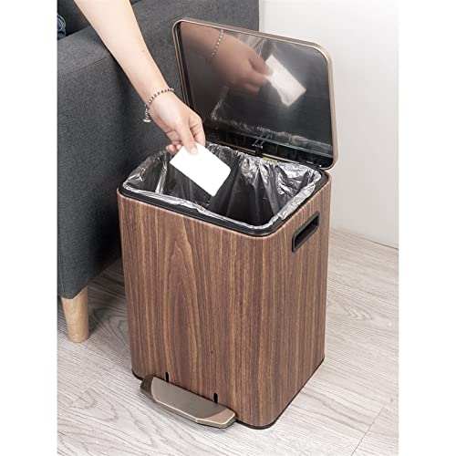 Caneca de basura con pedal 15L para cocina y baño miniatura 7