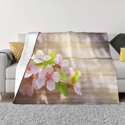 Plaid de canapé floral : couverture ultra douce pour salon chic