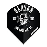 WINMAU Rock Legends Slayer LA Rhino Extra Thick Dart Flights - 1 Satz pro Packung (Insgesamt 3 Flüge)