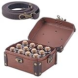 Cadeau idéal:La boîte d'alchimie médiévale en cuir PU est un cadeau parfait pour vos amis, camarade de classe, collègue et ceux qui s'intéressent aux histoires vikings médiévales ou aux passionnés de GN et de cosplay