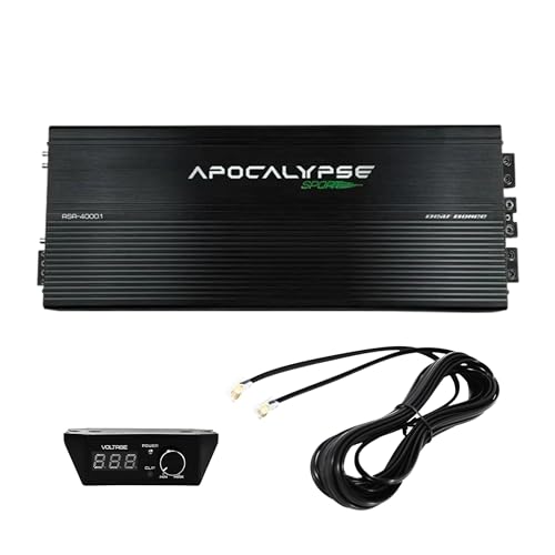 Deaf Bonce Apocalypse 4000 Watts 1 ohm Class D Monoblock Amplifier ASA-4000.1