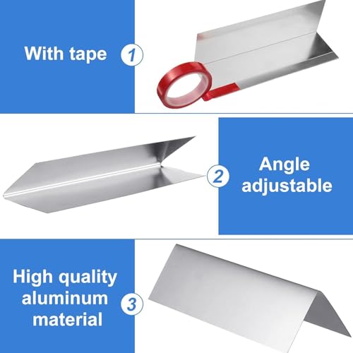 Sello para puerta de garaje antimasticación con 4 protectores y cinta 8