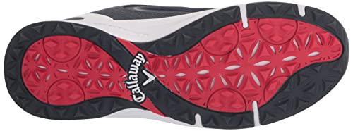 Callaway Women's Coronado V2 Sl Golf Shoe, Blue/White/Red, 8.5 #TOP3