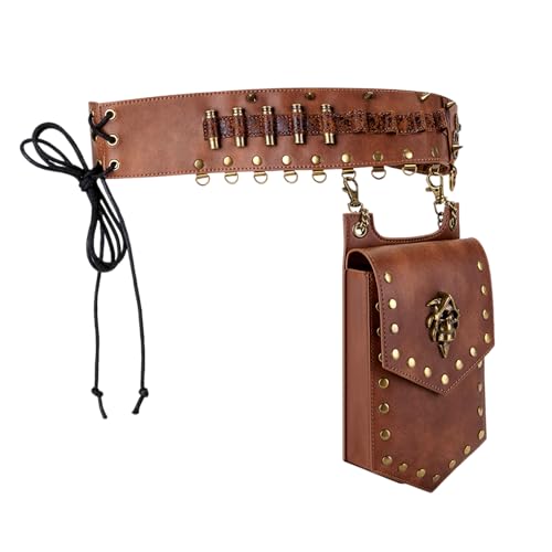 Sac banane pratique en cuir synthétique pour activités de plein air