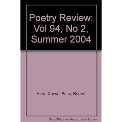 Poetry Review; Vol 94, No 2, Summer 2004