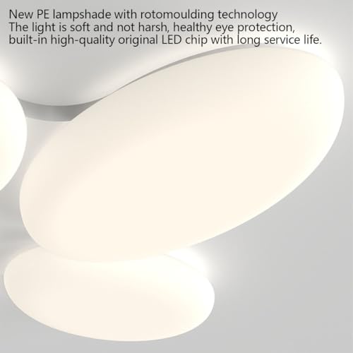 Plafonnier galet anti-scintillement doté d'une protection oculaire innovante - 8