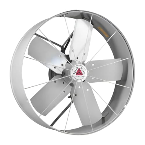 Exaustor Axial Industrial 220v 40cm Cinza - Venti-delta