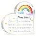 Personalised Thank You Teacher Gifts for Women Men, Custom Acrylic Plaque Teacher Appreciation Gifts, Office Desk Decoration (Design 2)