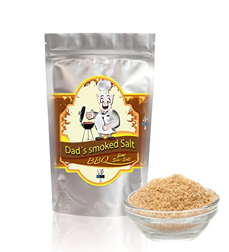 Smoked Sea Salt "beech wood - Buche" - Rauchsalz fein 250g - in wiederverschl. Beutel - von more-taste Cover