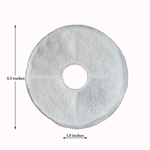 Pack 8 of WECATION Cat Water Fountain Filter for Catit, Catit Fountain, Flower Fountain, Senses 2.0 Fountain by WECATION - Used condition - Image 3