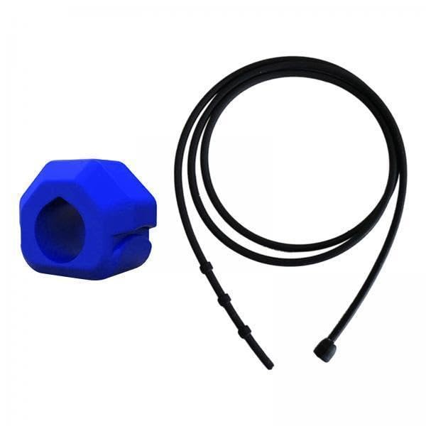 6xEffective Jaw Exerciser Ball with Rope Look Younger and Healthier for Men Dark Blue-image-25