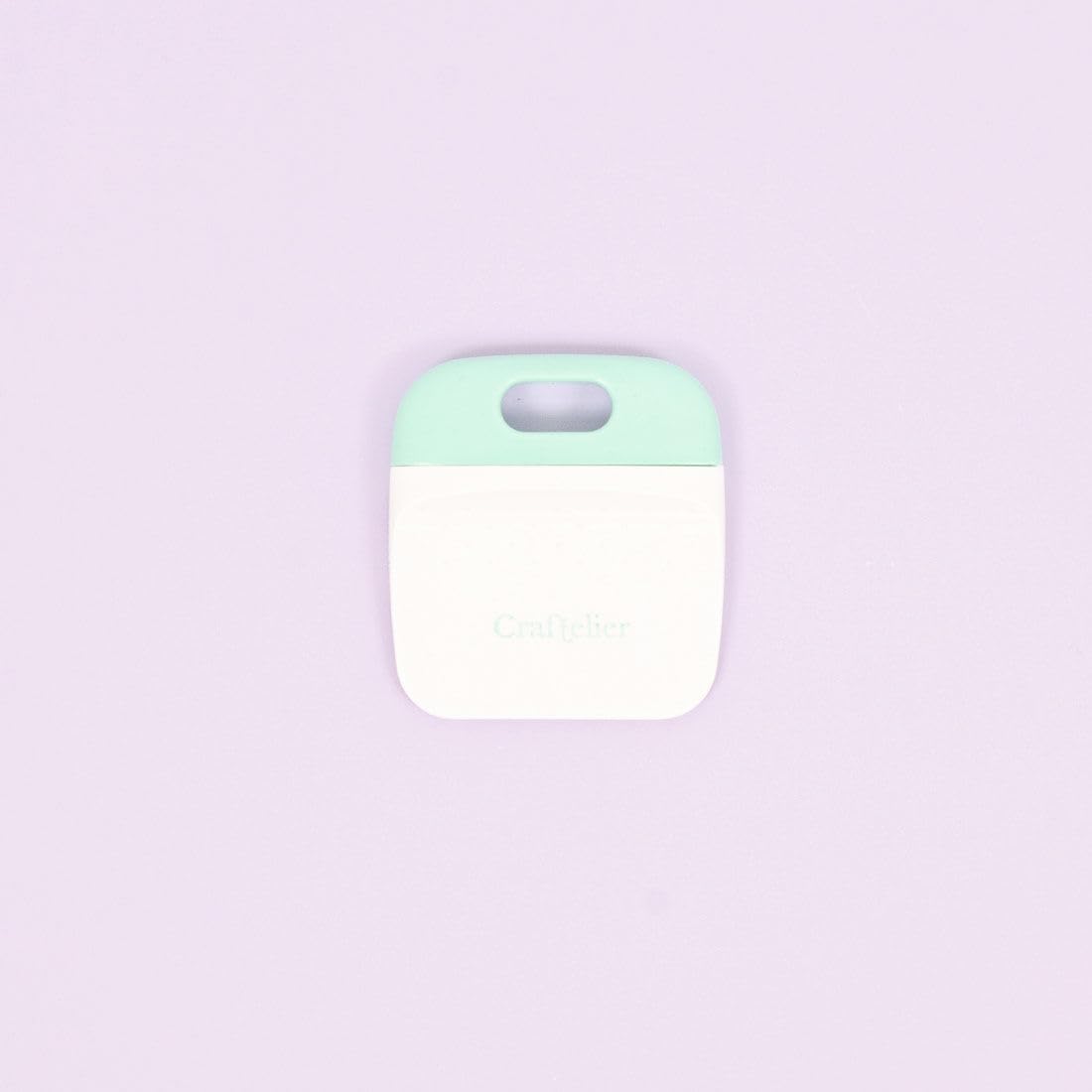 Craftelier - Spatula and Scraper Set | Essential Tools for Working with Various Scrapbooking and Craft Materials Such as Vinyl and Paper | White and Turquoise Colour
