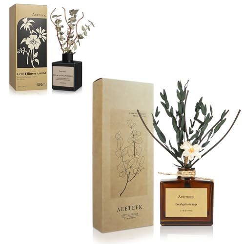 Difusor de aroma eucalipto cítrico y lavanda 180ml miniatura 1