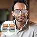 VORCOOL 3pcs Gafas de Sol de Clip en Flip Up Lente polarizada...