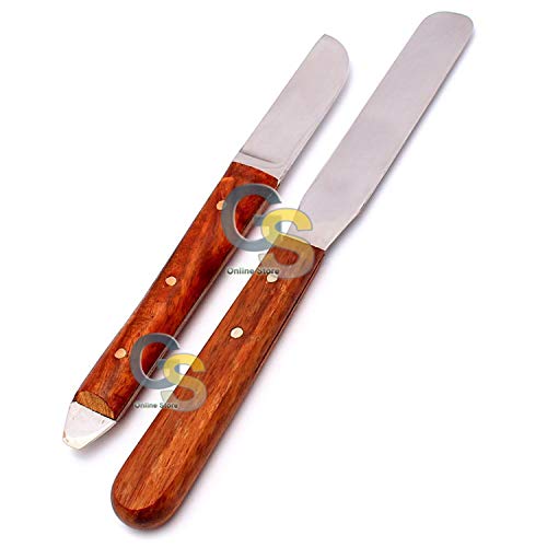 G.S Dental 881314486595 Dental Lab Plaster Knife + Lab Spatula #8R G.S Instruments cover
