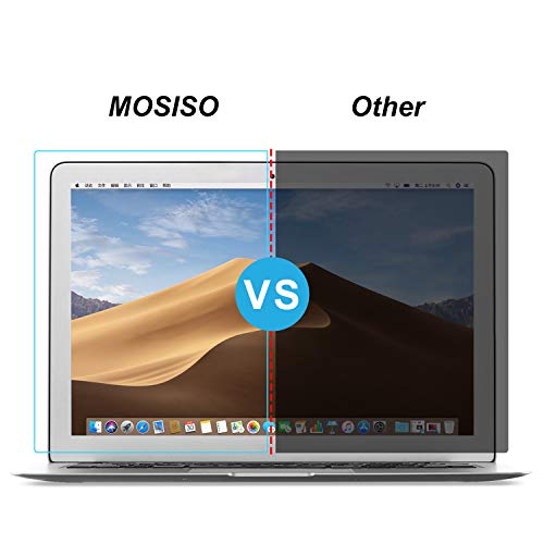 Mosiso 2 Pack Screen Protector Compatible With Macbook Air 13 Inch A1466 A1369 2010-2017 Release, Matte Blue Light Blocking Anti-Uv Eye Protection Laptop Screen Filter Film, Clear #TOP2