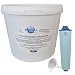 Produktbild Aquintos Blue ersetzt die Jura Claris Blue Filterpatrone - Refill-Set/Umbau Art. 67007/5 Liter Eimer mit Nachfüllgranulat