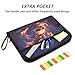 ALAZA Dragon Skull Fire Day of The Dead Expandable Filing Folder Storage Organiser Box Files, 13 Pockets Zip Filing Folders for Home or Office Documents