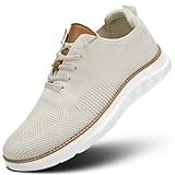 Men's Slip in Oxfords Casual Dress Boat Shoes Fashion Walking Sneakers Mesh Business Work Lightweight Soft Sole