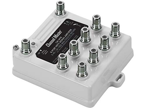 image for Channel Master Ultra Mini 8 - 8-Port TV Antenna Distribution Amplifier