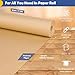 Vanhench Brown Wrapping Paper Roll, Craft Kraft Packing Paper 17.5