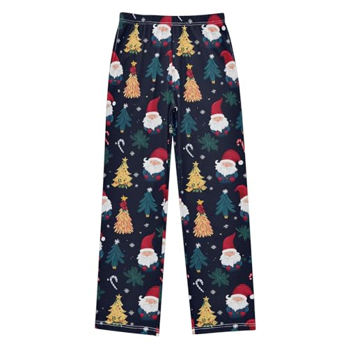 Christmas Pajama Pants Christmas Gnomes Tree Long Sleep Pants Lounge Bottoms