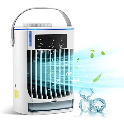 Climatizador Evaporativo | 4 en 1 Mejor Aire Acondicionado Portatil, Aire PortáTil Sin Tubo sin...