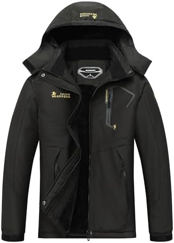 MOERDENG Women's Waterproof Ski Jacket Warm Winter Snow Coat Moun...