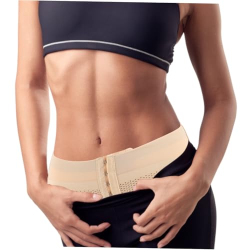 Faja pélvica postparto para mujeres tamaño XL beige miniatura 4