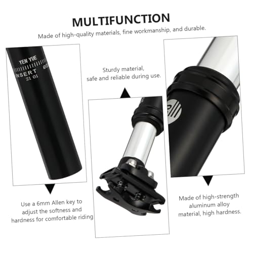 Tige de selle à absorption de 31.6 mm pour le cyclisme