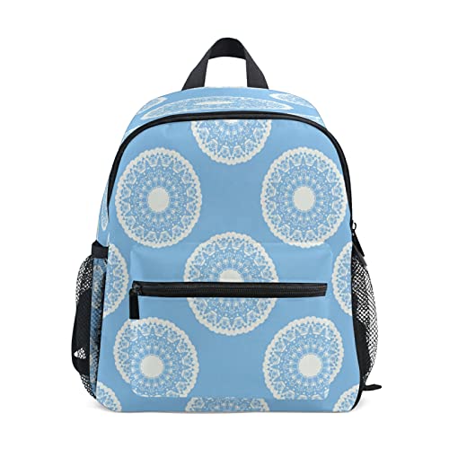 Sac à dos vintage décoratif pour enfant - Motif patchwork - Avec sangle de poitrine