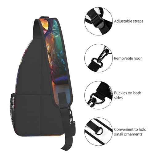Mochila pequeña tipo bandolera para senderismo miniatura 5