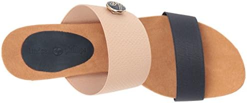 LINDSAY PHILLIPS Women's Emily Wedge Sandal, Taupe, 10 | Image 4