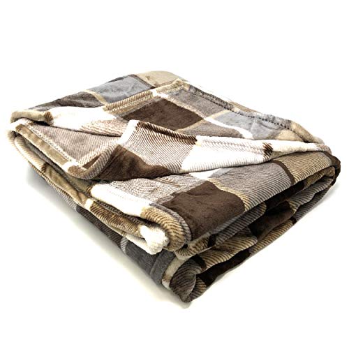 Allgala 60x90 Super Soft Flannel Plush Light Weight Throw Blanket-Plaid-BLK82551 by Allgala - Image 2