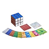 Rubik's Cube 3x3 Puzzle, Original Rubik's Product, Includes Removable Mod Stickers to Customize, Toy...