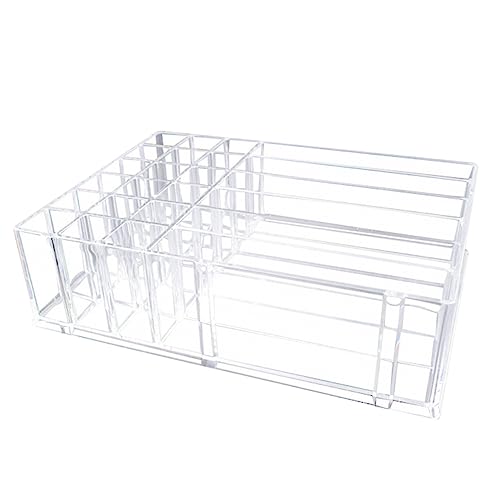 SHOWERORO Caja De Almacenamiento De Herramientas De Maquillaje Expositor De Cosméticos Resistente