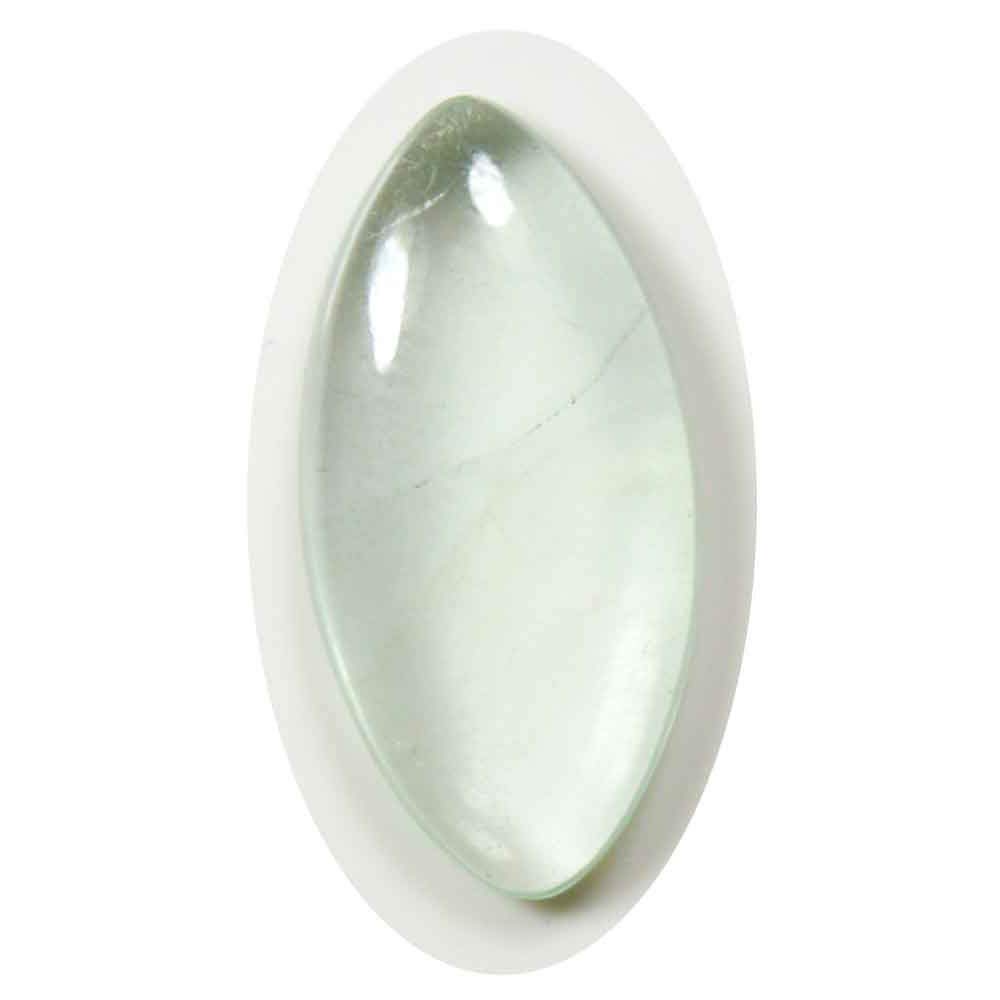 Cabochon en aigue-marine véritable naturelle de 10x5mm à 17x8mm pour bijou