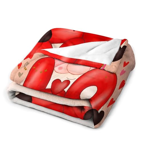 Couverture de lit en peluche douce 127x152cm pour canapé - 4
