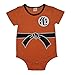 Strampler für Bodie Baby, Anime-Kostüm, Goku Krilin Bodie von hoher Qualität, kurzärmelig, für Jungen oder Mädchen, originelles Geschenk 100 % Baumwolle, Größe 90