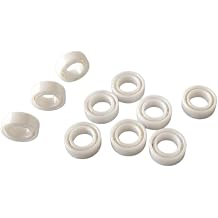 5Pcs MR63 Full Ceramic Bearing 3x6x2.5 mm ABEC-9 Full Zro2 Ceramic Zirconia Bearing for Fishing Reel
