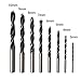 8pcs Brad-Point Drill Bits Kit, Dia 3mm-10mm, Woodworking Drilling Tool.
