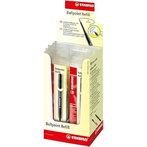 STABILO Ballpoint Pen Refill Pack of 10 Cover