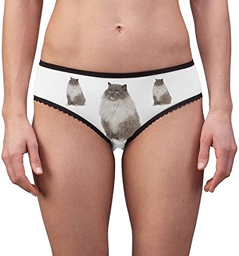 SpreadPassion Ragdoll Cat Panties, Ragdoll Cat Underwear, Briefs, Cotton Briefs, Funny Underwear, Panties For Women